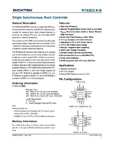 Various RT8202-DS8202AB-05  . Electronic Components Datasheets Various RT8202-DS8202AB-05.pdf