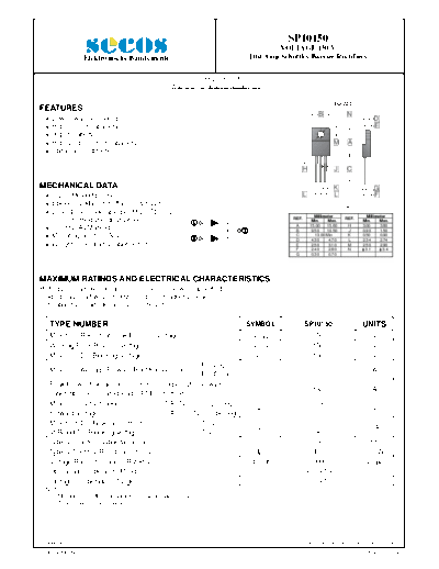 Various SP10150  . Electronic Components Datasheets Various SP10150.pdf