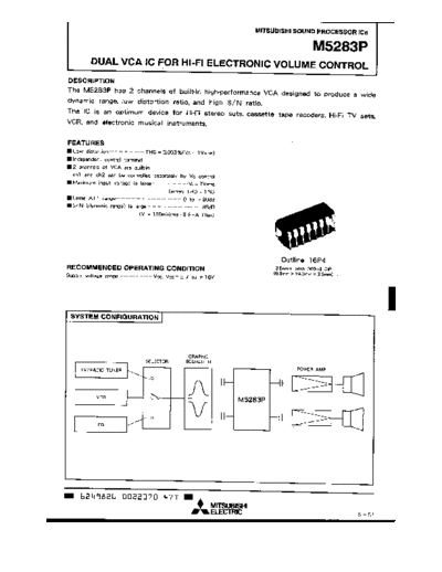 Various m5283p  . Electronic Components Datasheets Various m5283p.pdf