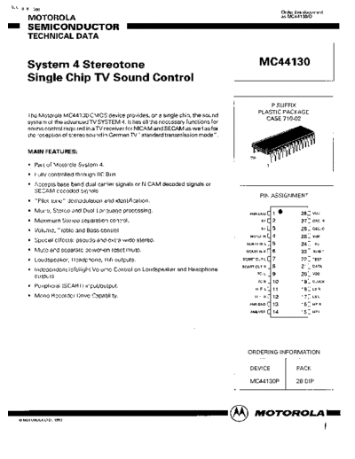 Various mc44130  . Electronic Components Datasheets Various mc44130.pdf