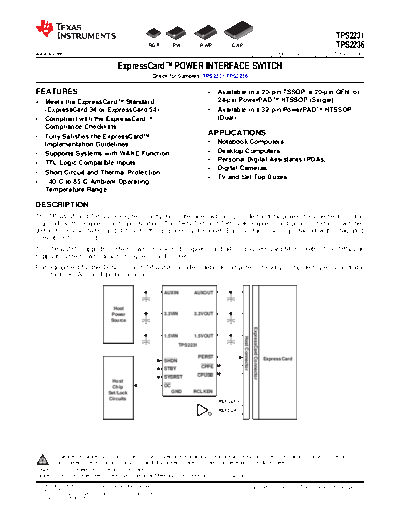 Various slvs536j TPS2231  . Electronic Components Datasheets Various slvs536j TPS2231.pdf