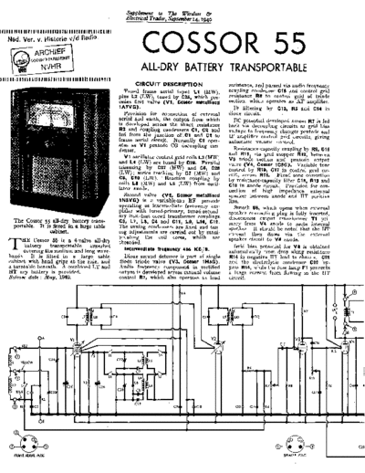 COSSOR 55  . Rare and Ancient Equipment COSSOR Cossor_55.pdf