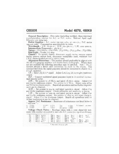 COSSOR 480KU  . Rare and Ancient Equipment COSSOR 480KU.pdf