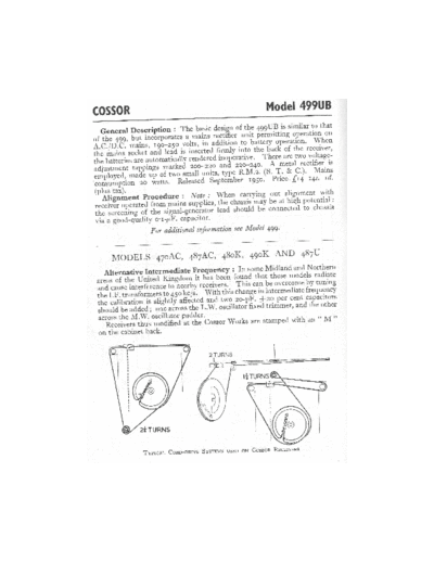 COSSOR 499UB  . Rare and Ancient Equipment COSSOR 499UB.pdf