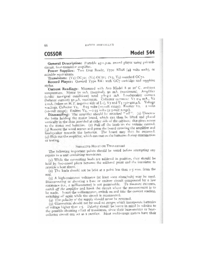 COSSOR 544  . Rare and Ancient Equipment COSSOR 544.pdf