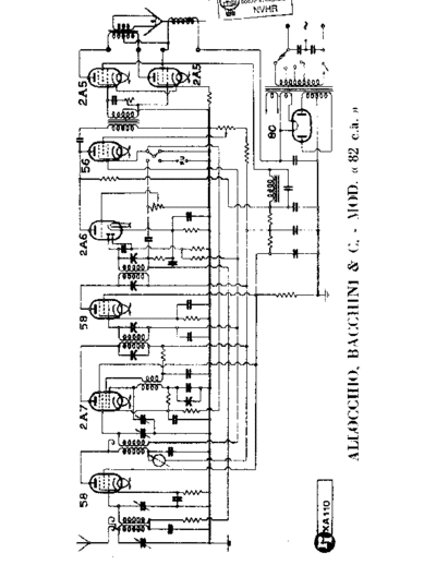 ALLOCCHIO BACCHINI AllocchioBacchini 82CA  . Rare and Ancient Equipment ALLOCCHIO BACCHINI AllocchioBacchini_82CA.pdf