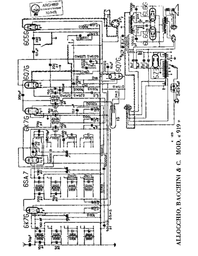 ALLOCCHIO BACCHINI AllocchioBacchini 919G  . Rare and Ancient Equipment ALLOCCHIO BACCHINI AllocchioBacchini_919G.pdf