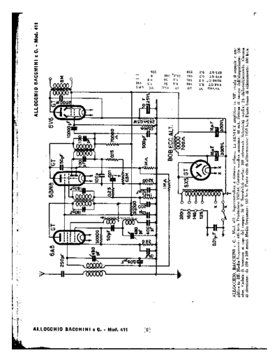 ALLOCCHIO BACCHINI Allocchio Bacchini 411  . Rare and Ancient Equipment ALLOCCHIO BACCHINI Allocchio Bacchini 411.pdf