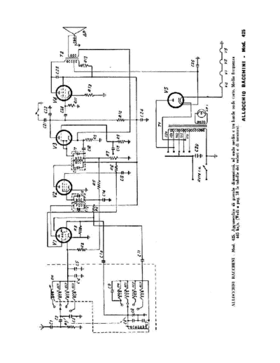 ALLOCCHIO BACCHINI 425  . Rare and Ancient Equipment ALLOCCHIO BACCHINI Allocchio Bacchini 425.pdf