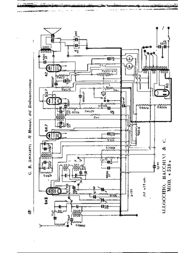 ALLOCCHIO BACCHINI 518  . Rare and Ancient Equipment ALLOCCHIO BACCHINI Allocchio Bacchini 518.pdf