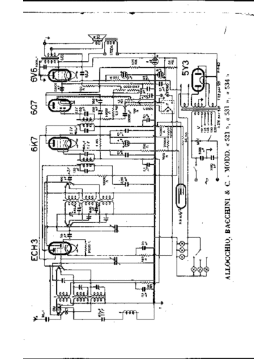 ALLOCCHIO BACCHINI Allocchio Bacchini 521 531 534  . Rare and Ancient Equipment ALLOCCHIO BACCHINI Allocchio Bacchini 521_531_534.pdf