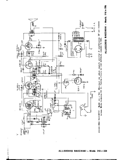 ALLOCCHIO BACCHINI 216 226  . Rare and Ancient Equipment ALLOCCHIO BACCHINI Allocchio Bacchini 216_226.pdf