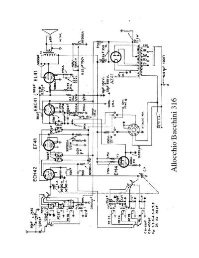 ALLOCCHIO BACCHINI Allocchio Bacchini 316  . Rare and Ancient Equipment ALLOCCHIO BACCHINI Allocchio Bacchini 316.pdf