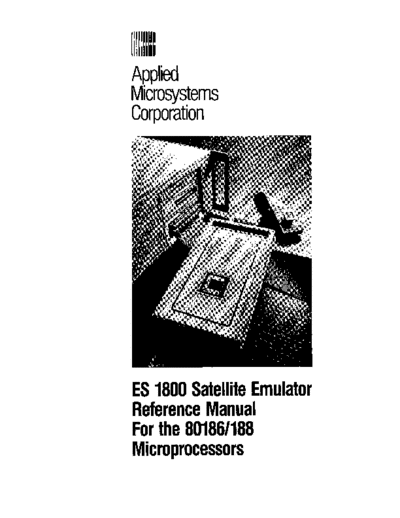 Applied Microsystems 920-11437-04 ES1800 186 88  . Rare and Ancient Equipment Applied Microsystems 920-11437-04_ES1800_186_88.pdf