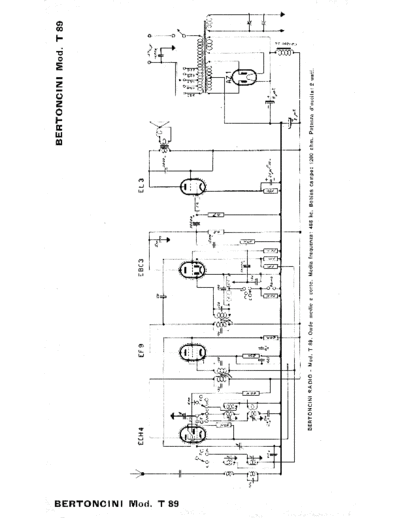 BERTONCINI Bertoncini T89  . Rare and Ancient Equipment BERTONCINI Bertoncini T89.pdf