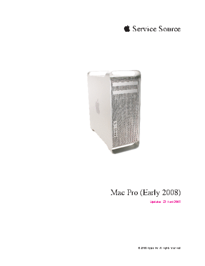 apple macpro early2008  apple Mac Pro Mac Pro (Early 2008) macpro_early2008.pdf