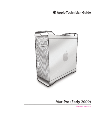 apple macpro early2009  apple Mac Pro Mac Pro (Early 2009) macpro_early2009.pdf