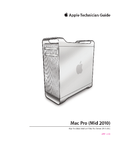 apple macpro mid2010  apple Mac Pro Mac Pro (Mid 2010) macpro_mid2010.pdf