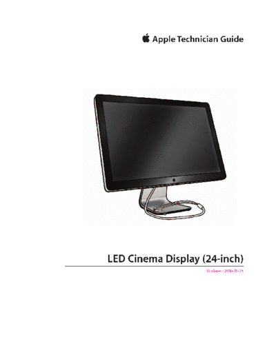 apple led cinema display 24  apple Displays LED Cinema Display (24-inch) led_cinema_display_24.pdf