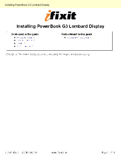 apple Installing-Display-50  apple PowerBook G3 PowerBook G3 Lombard Installing-Display-50.pdf