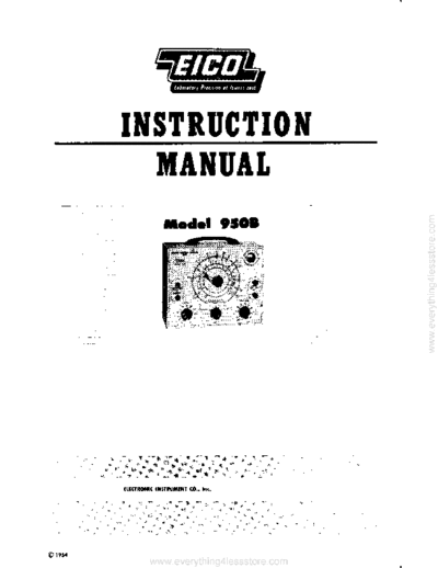 Eico eico model 950b bridge  . Rare and Ancient Equipment Eico eico_model_950b_bridge.pdf