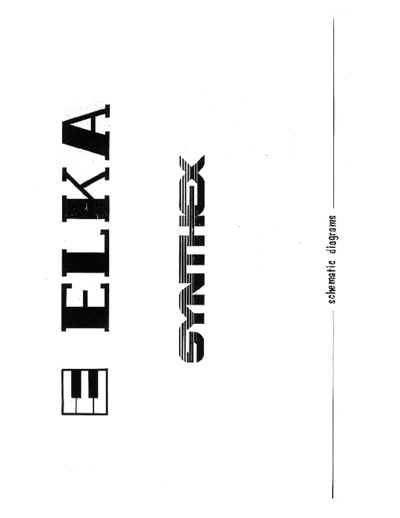 Elka elka synthex service manual  . Rare and Ancient Equipment Elka elka synthex service manual.pdf