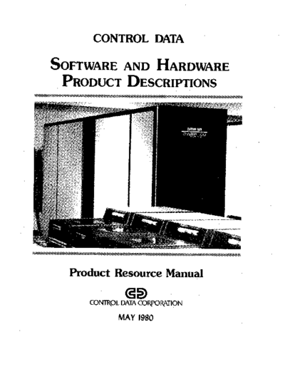 cdc Software and Hardware Product Descriptions May80  . Rare and Ancient Equipment cdc Software_and_Hardware_Product_Descriptions_May80.pdf