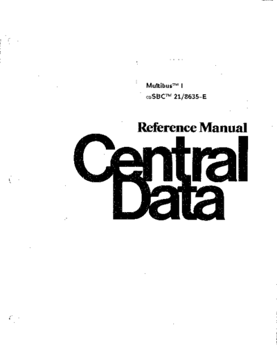 centralData SBC218635 Mar90  . Rare and Ancient Equipment centralData centralData_SBC218635_Mar90.pdf