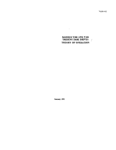 centuryData 76200-402 tridentT300theoryOpns Feb81  . Rare and Ancient Equipment centuryData 76200-402_tridentT300theoryOpns_Feb81.pdf