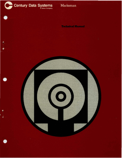 centuryData 76220-101 Marksman Disk Drive Technical Manual Mar79  . Rare and Ancient Equipment centuryData 76220-101_Marksman_Disk_Drive_Technical_Manual_Mar79.pdf