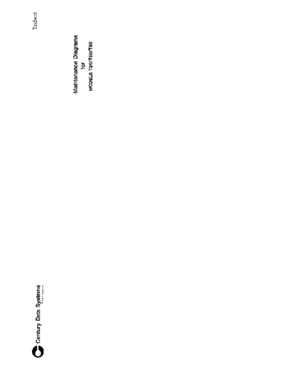 centuryData Trident T25 T50 T80 schem Mar81  . Rare and Ancient Equipment centuryData Trident_T25_T50_T80_schem_Mar81.pdf