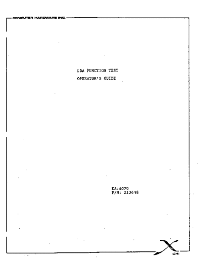 chi LDA Function Test Operators Guide  . Rare and Ancient Equipment chi LDA_Function_Test_Operators_Guide.pdf