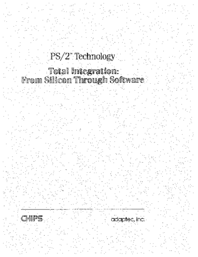 chipsAndTech PS2 Chipset Overview  . Rare and Ancient Equipment chipsAndTech PS2_Chipset_Overview.pdf
