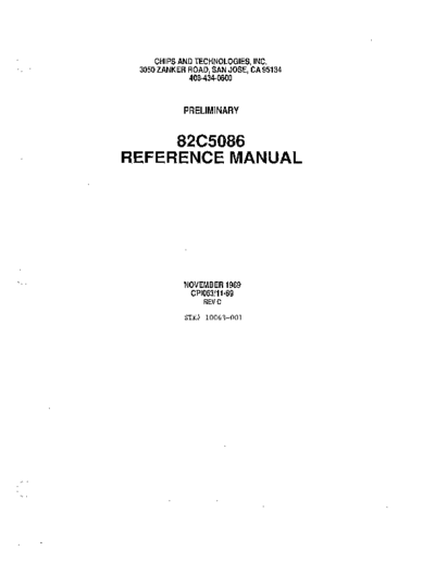 chipsAndTech 82C5086 Synchronous SCSI Controller Nov89  . Rare and Ancient Equipment chipsAndTech 82C5086_Synchronous_SCSI_Controller_Nov89.pdf