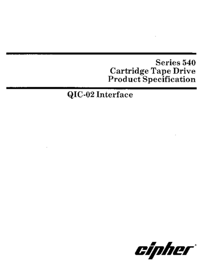 cipher 799905-005 540qic02 Jul87  . Rare and Ancient Equipment cipher 799905-005_540qic02_Jul87.pdf
