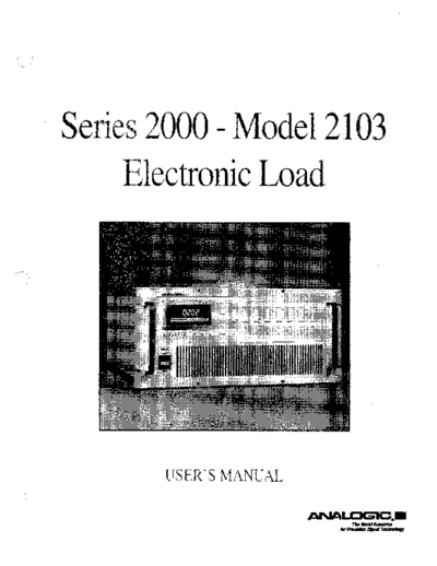 analogic 2103A  . Rare and Ancient Equipment analogic 2103A.pdf