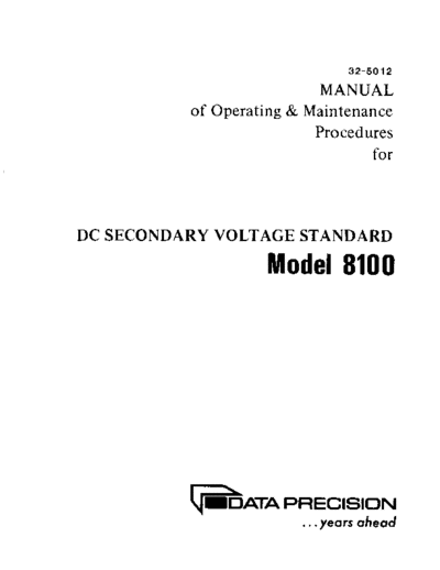 analogic 8100  . Rare and Ancient Equipment analogic 8100.pdf