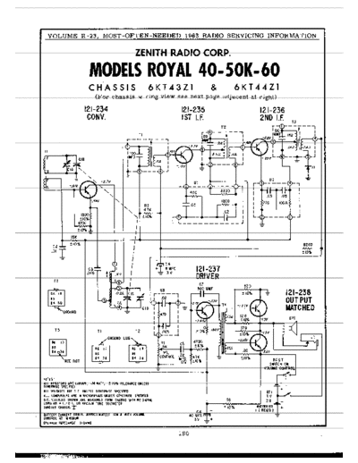 ZENITH royal40-50K-60  ZENITH Audio Royal 40-50K-60 royal40-50K-60.pdf