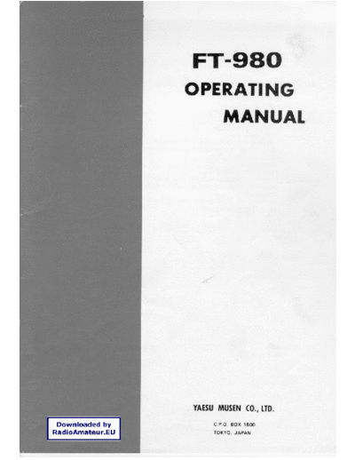 YAESU FT980 user  YAESU FT980_user.pdf