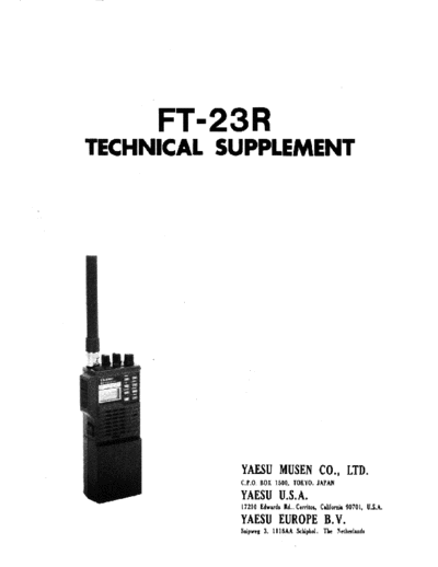 YAESU FT23  YAESU FT23.pdf