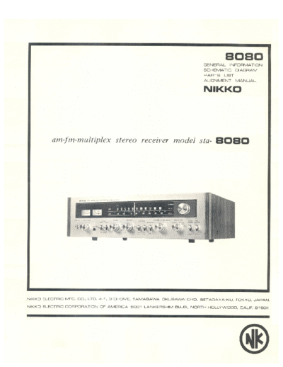 NIKKO hfe   sta-8080 service en no schematics  NIKKO Audio STA-8080 hfe_nikko_sta-8080_service_en_no_schematics.pdf