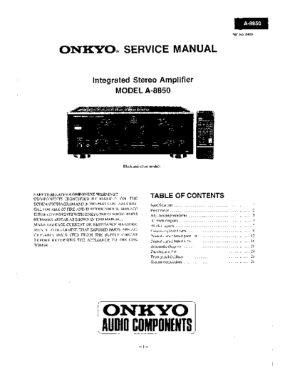 ONKYO hfe onkyo a-8850 service en  ONKYO Audio A-8850 hfe_onkyo_a-8850_service_en.pdf