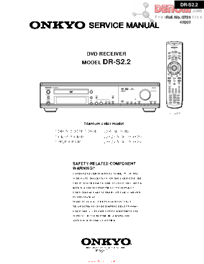 ONKYO onkyo dr-s2.2  ONKYO Audio DR-S2.2 onkyo_dr-s2.2.pdf