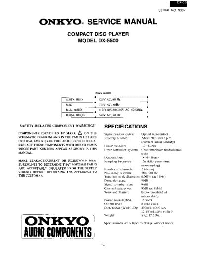 ONKYO hfe onkyo dx-5500 service partial en  ONKYO Audio DX-5500 hfe_onkyo_dx-5500_service_partial_en.pdf