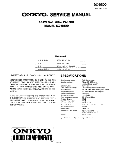 ONKYO ONKYO+DX-6800  ONKYO Audio DX-6800 ONKYO+DX-6800.pdf