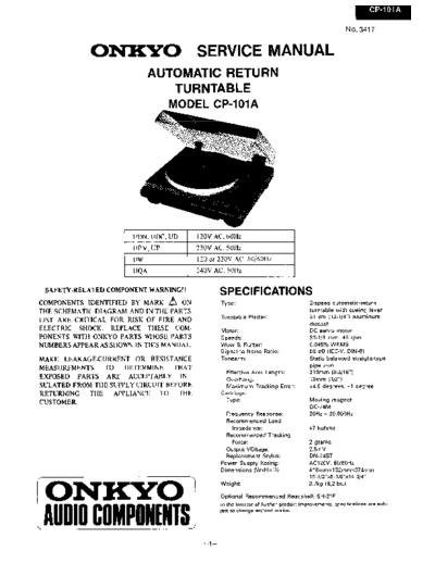ONKYO Onkyo-CP-101-A-Service-Manual  ONKYO Audio CP-101-A Onkyo-CP-101-A-Service-Manual.pdf