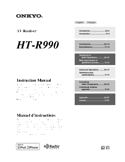 ONKYO hfe onkyo ht-r990 en fr  ONKYO Audio HT-R990 hfe_onkyo_ht-r990_en_fr.pdf
