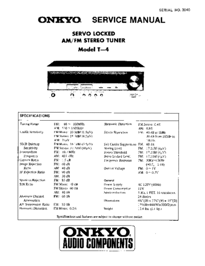ONKYO hfe onkyo t-4 service  ONKYO Audio T-4 hfe_onkyo_t-4_service.pdf