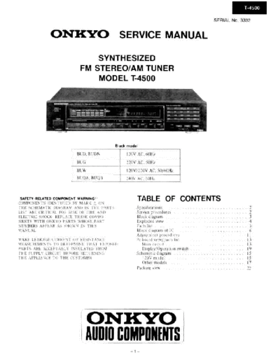 ONKYO hfe   t-4500 service  ONKYO Audio T-4500 hfe_onkyo_t-4500_service.pdf