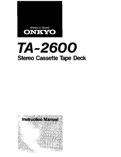 ONKYO hfe onkyo ta-2600 en  ONKYO Audio TA-2600 hfe_onkyo_ta-2600_en.pdf